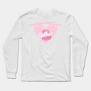 Copy of Best knitting mom ever heart yarn Long Sleeve T-Shirt